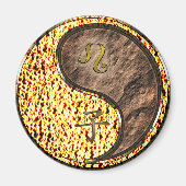 Aimant Lion & Rat de terre (Devant)