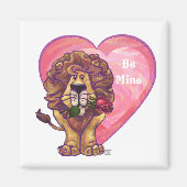 Aimant Lion Saint Valentin (Devant)