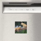 Aimant Lionesses dans un arbre (In Situ (Lave-vaisselle))
