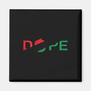Aimant Lips Africaines Femmes Drapeau Drogue Mélanine Moi
