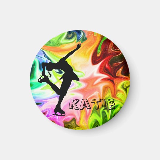 AIMANT LIQUID RAINBOUR & SKATER (Devant)