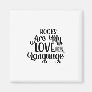 Aimant Lire des livres d'art est mon langage amoureux