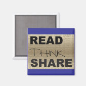 Aimant Lire le partage (Recto/Verso)