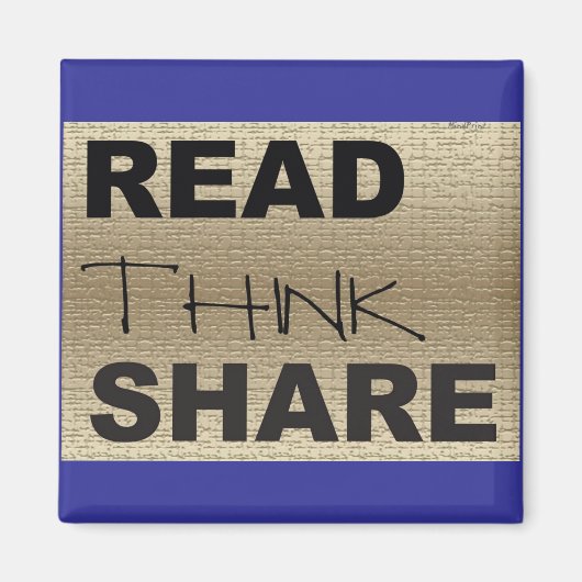 Aimant Lire le partage (Devant)