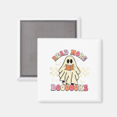 Aimant Lire Plus Boooooooks Jote Ghost Lire Plus Booooooo (Recto/Verso)