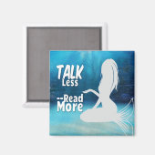 Aimant Lire plus Magnat de sirène (Recto/Verso)