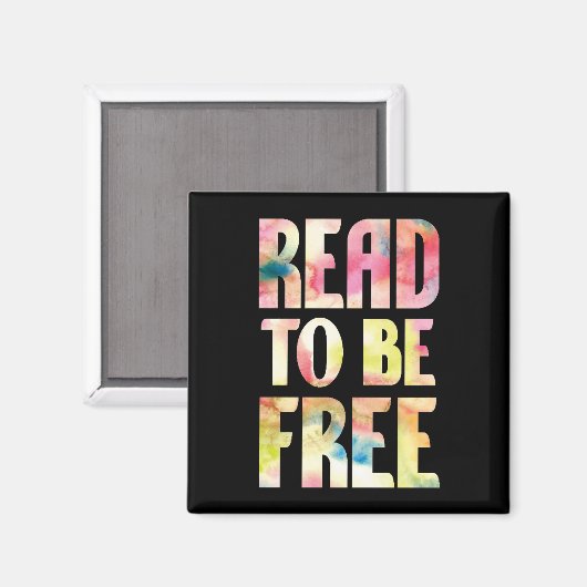 Aimant Lire pour être En lecture gratuite (Recto/Verso)