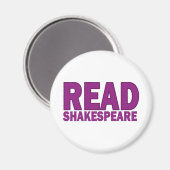 Aimant Lire Shakespeare (Recto/Verso)