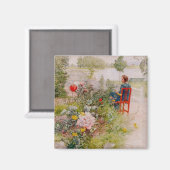 Aimant Lisbeth dans le Jardin des Fleurs (Recto/Verso)