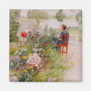 Aimant Lisbeth dans le Jardin des Fleurs