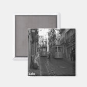 Aimant Lisbonne Magnet-Elevador da Bica (Recto/Verso)