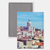 Aimant Lisbonne Portugal  (Recto/Verso)