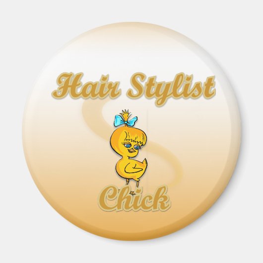 Aimant Liste de cheveux Chick (Devant)