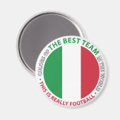 Aimant L'Italie Italy Art Shield (Recto/Verso)