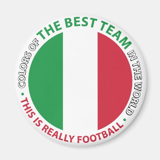 Aimant L'Italie Italy Art Shield (Devant)
