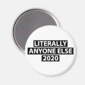 Aimant Littéralement N'Importe Qui 2020 (Recto/Verso)