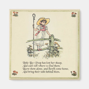 Aimant Little Bo Peep Nursery Rhyme