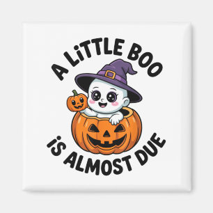 Aimant Little Boo est presque à terme Jolie grossesse Hal