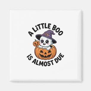 Aimant Little Boo Est Presque Prête Mignonne Grossesse Ha