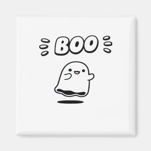 Aimant Little Boo Style Minimaliste (Devant)