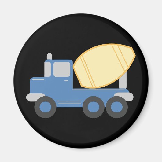 Aimant Little Cement Truck (Devant)