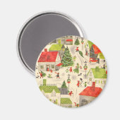 Aimant Little Christmas Village (Recto/Verso)