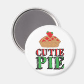 Aimant Little Cutie Pie Sweet Stuff Cutieps fraises (Recto/Verso)