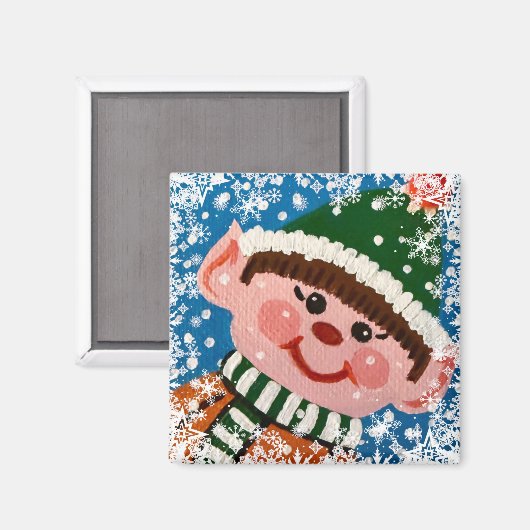 Aimant Little Elf  (Recto/Verso)