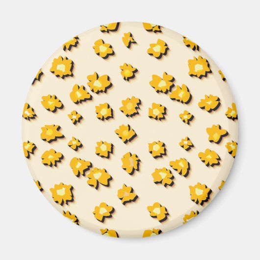 Aimant Little Flowers. (Devant)