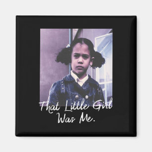 Aimant Little Girl Was Me T T Shirt Kamala Harris 2020