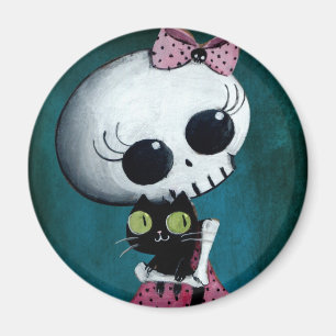 Aimant Little Miss Death - Halloween Beauté
