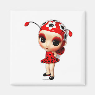 Aimant Little Miss Ladybug