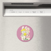 Aimant Little rabbits (In Situ (Lave-vaisselle))