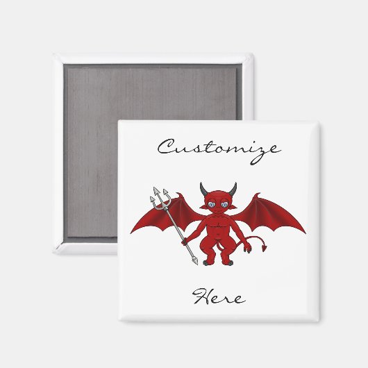 Aimant Little Red Devil Thunder_Cove (Recto/Verso)