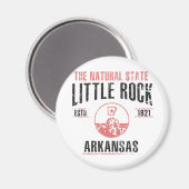 Aimant Little Rock (Recto/Verso)