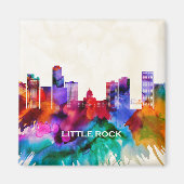 Aimant Little Rock Skyline (Devant)