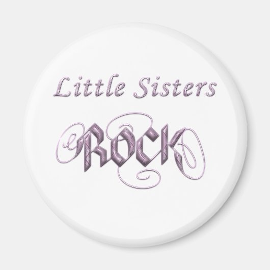 Aimant Little Sisters Rock (Devant)