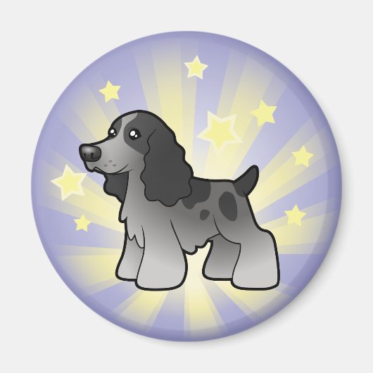 Aimant Little Star English Cocker Spaniel (Devant)