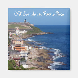 Aimant Littoral de vieux San Juan, Porto Rico