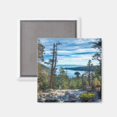 Aimant Littoral | Emerald Bay, Lake Tahoe, Californie (Recto/Verso)