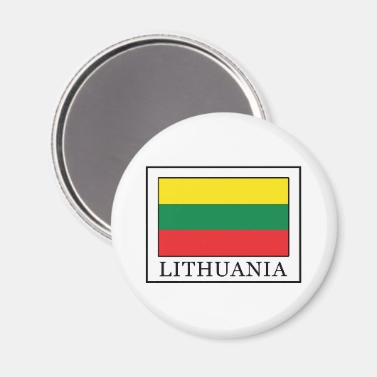 Aimant Lituanie (Recto/Verso)