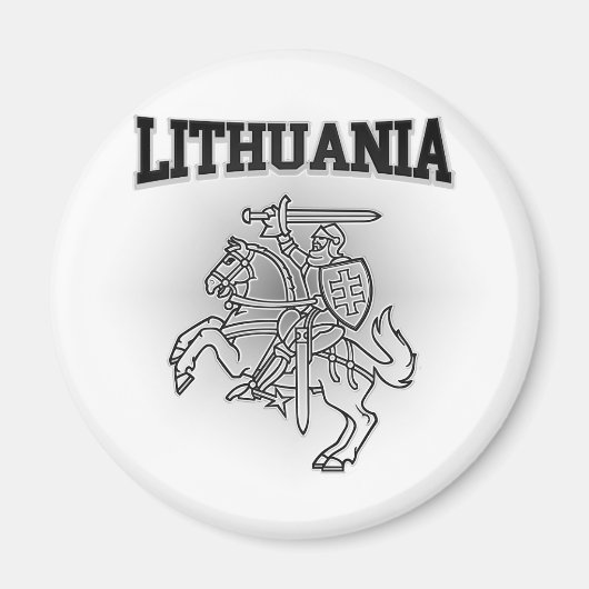 Aimant Lituanie Armoiries (Devant)