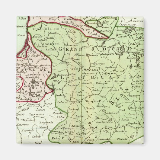 Aimant Lituanie, Bélarus (Devant)