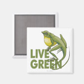 Aimant Live Green (Recto/Verso)