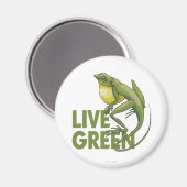 Aimant Live Green (Recto/Verso)