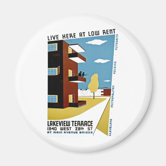 Aimant Live ici à Low Rent (Devant)