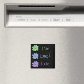 Aimant Live Laugh Love (In Situ (Lave-vaisselle))