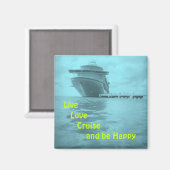 Aimant Live Love Cruise (Recto/Verso)