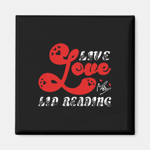 Aimant Live Love Lip Lire la perte d'audition conscience