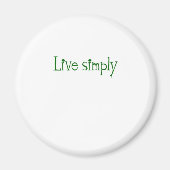 Aimant Live Simplement (Devant)